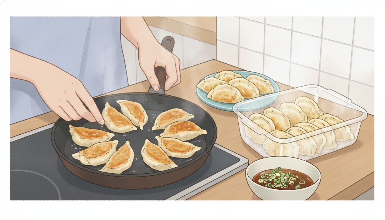 買った餃子を最後までおいしく｜保存と調理のコツ