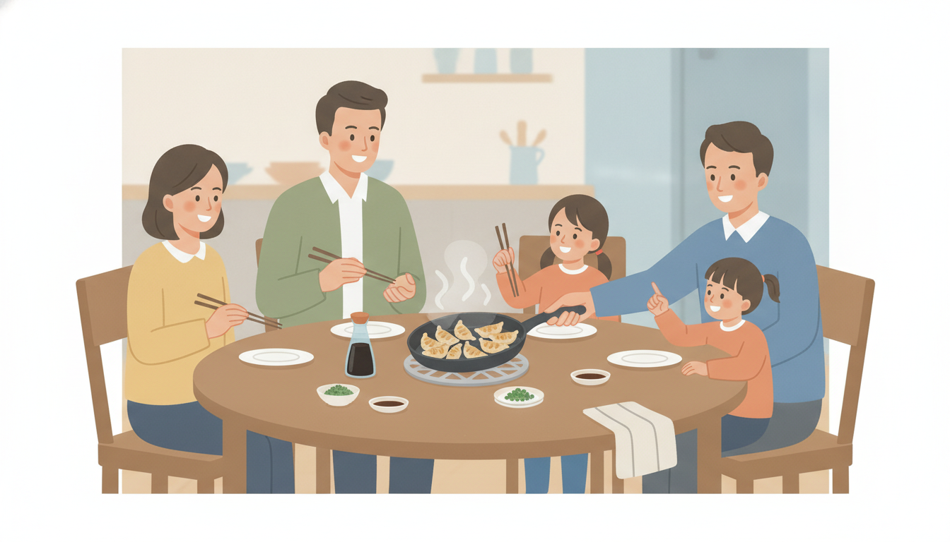 失敗しない冷凍生餃子の焼き方の手順