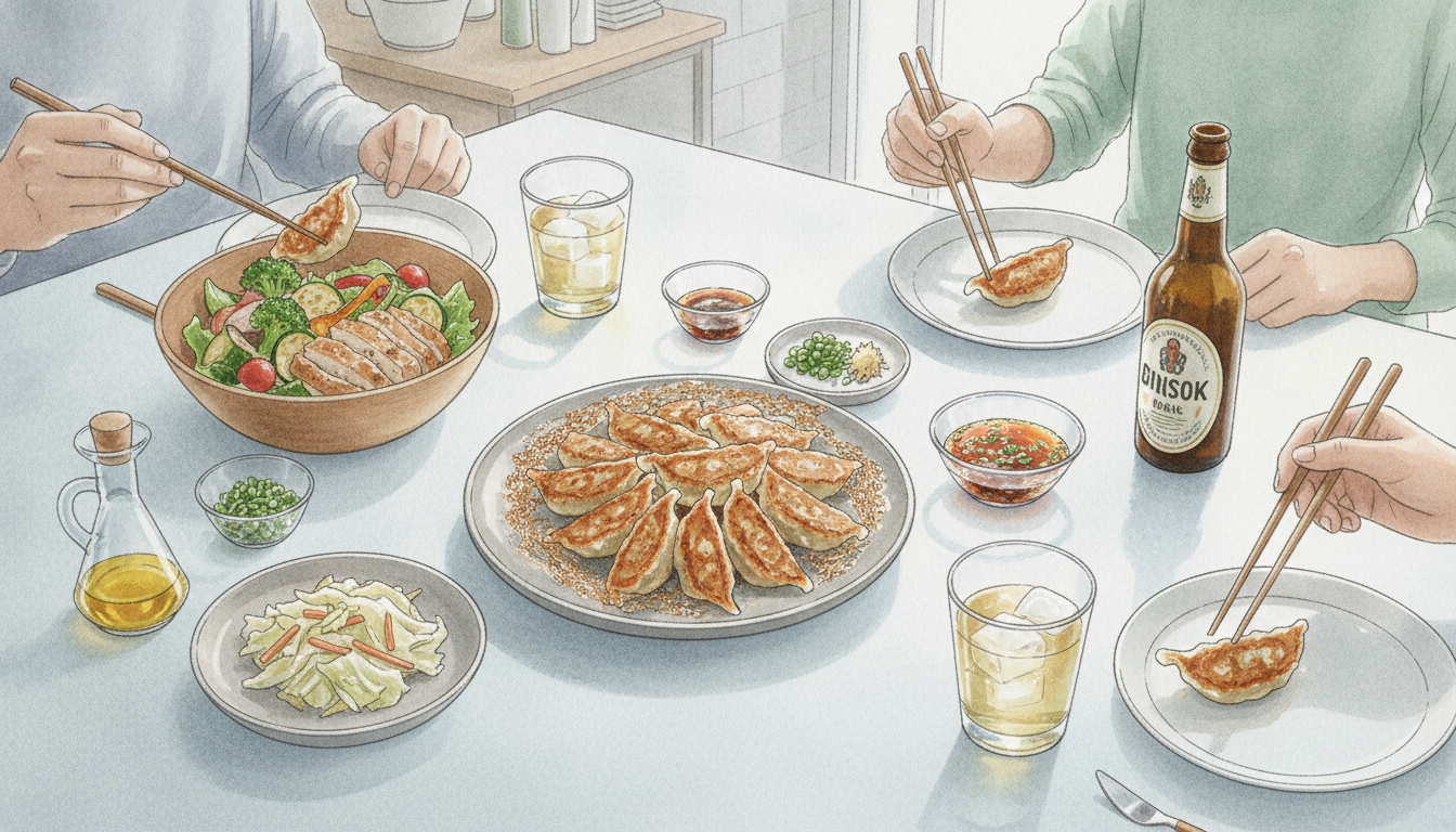 餃子をもっと楽しむ献立・付け合わせとペアリング