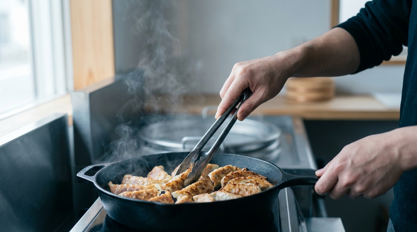 餃子の焼き方｜パリッとジューシーに仕上げる基本と失敗対策