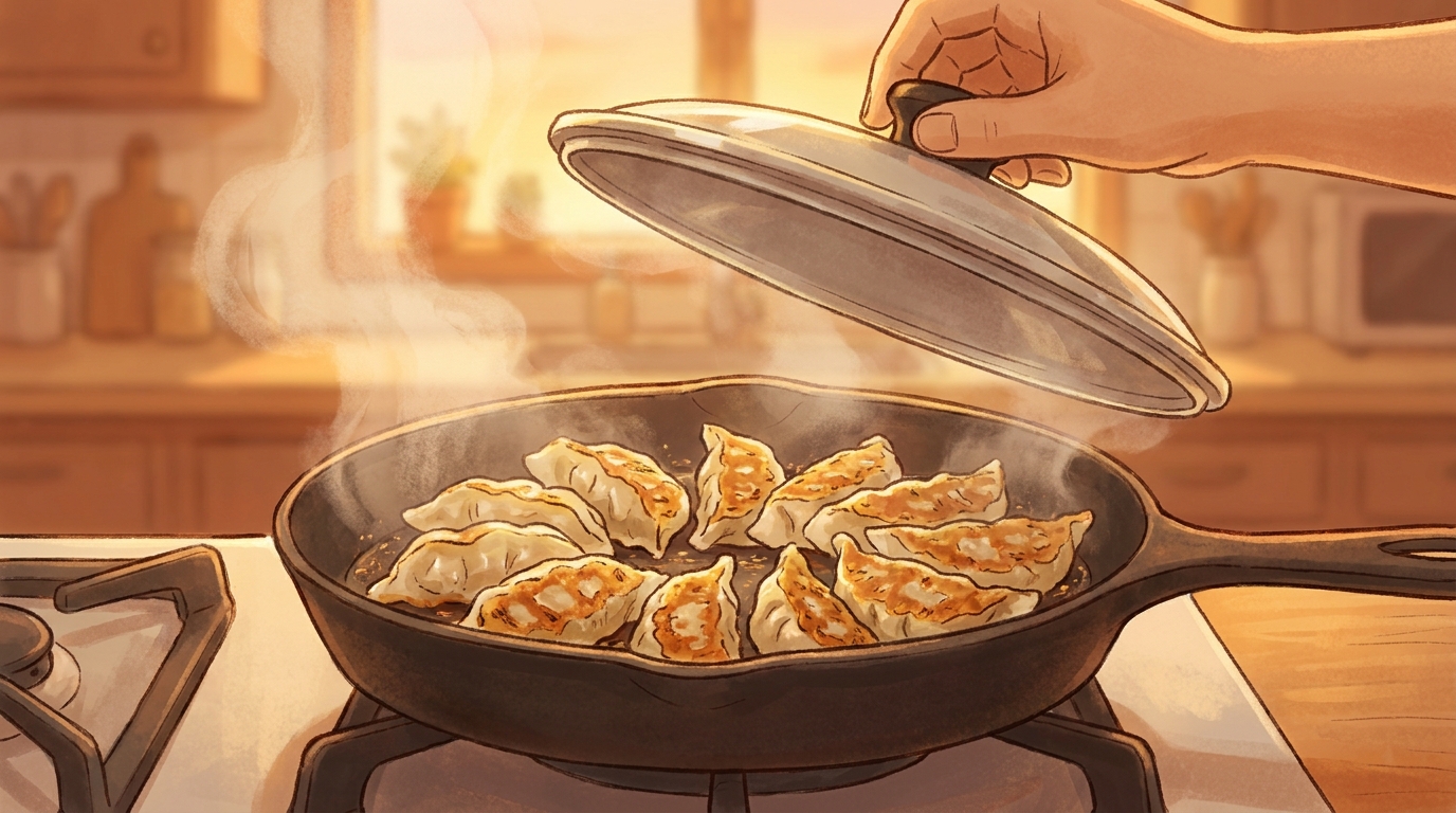 餃子の焼き方｜失敗しない手順と火加減・水量の早見表